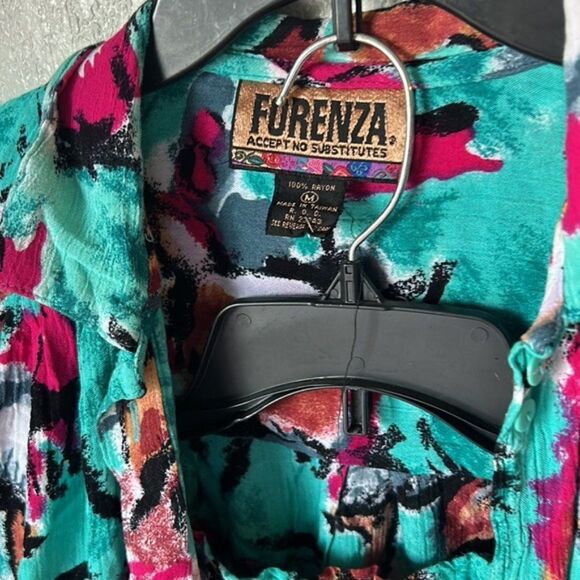 Forenza set of short blue tropical size M - Picture 4 of 8